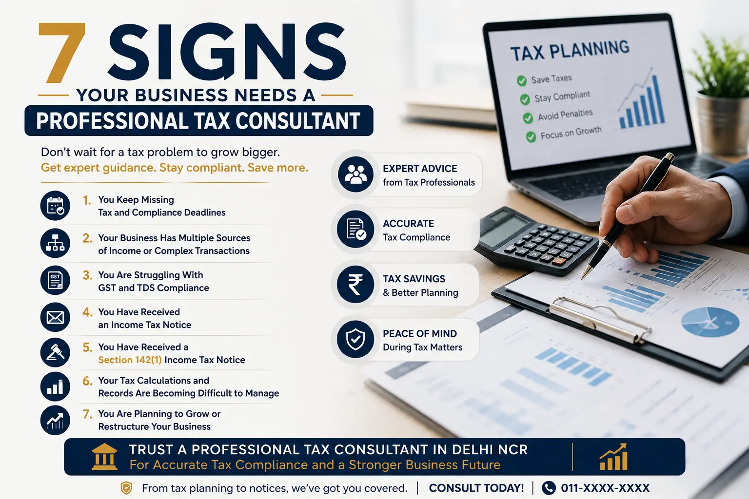 7 Signs Your Business Needs a Professional Tax Consultant