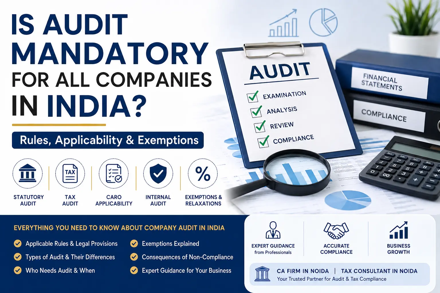 Is Audit Mandatory for All Companies in India? Rules, Applicability &amp; Exemptions