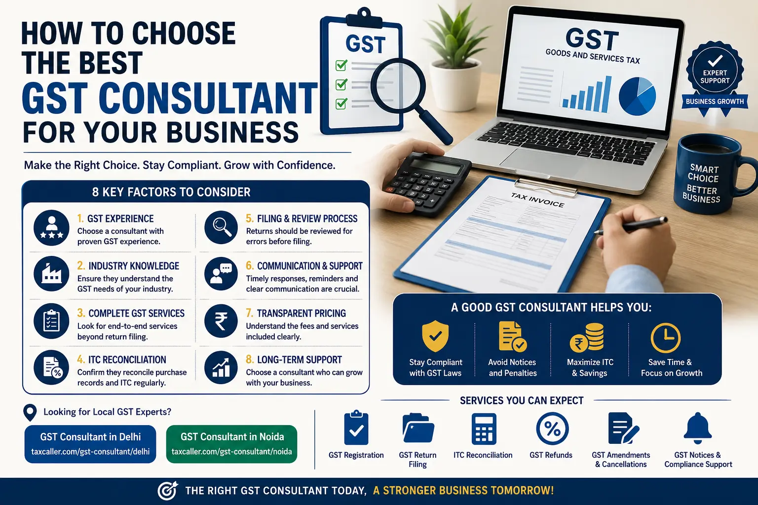 How to Choose the Best GST Consultant for Your Business